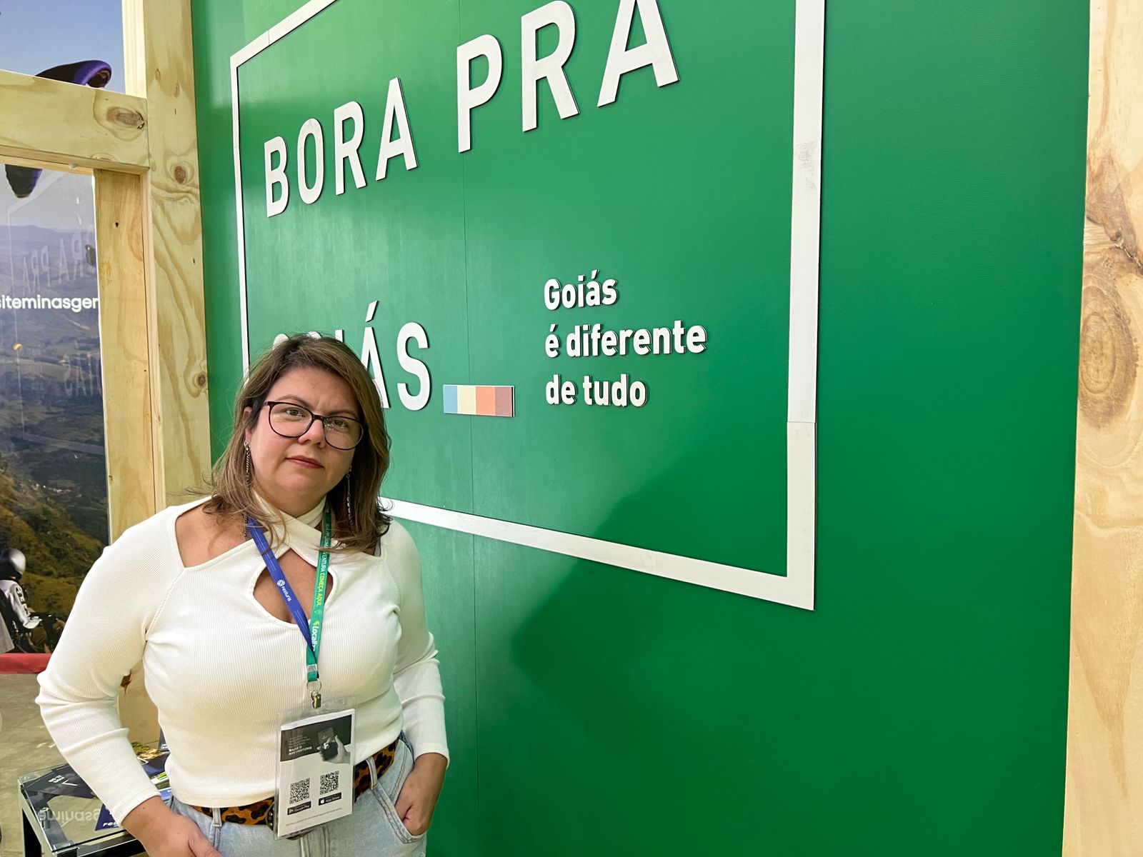 Coordenadora Prsicila Vilarinho do Sebrae Goias no Festuris Gramado