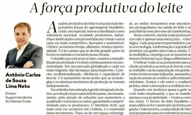 ASN Goiás - Agência Sebrae de Notícias