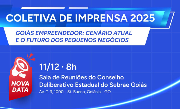 ASN Goiás - Agência Sebrae de Notícias