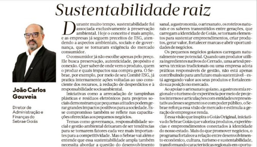 ASN Goiás - Agência Sebrae de Notícias